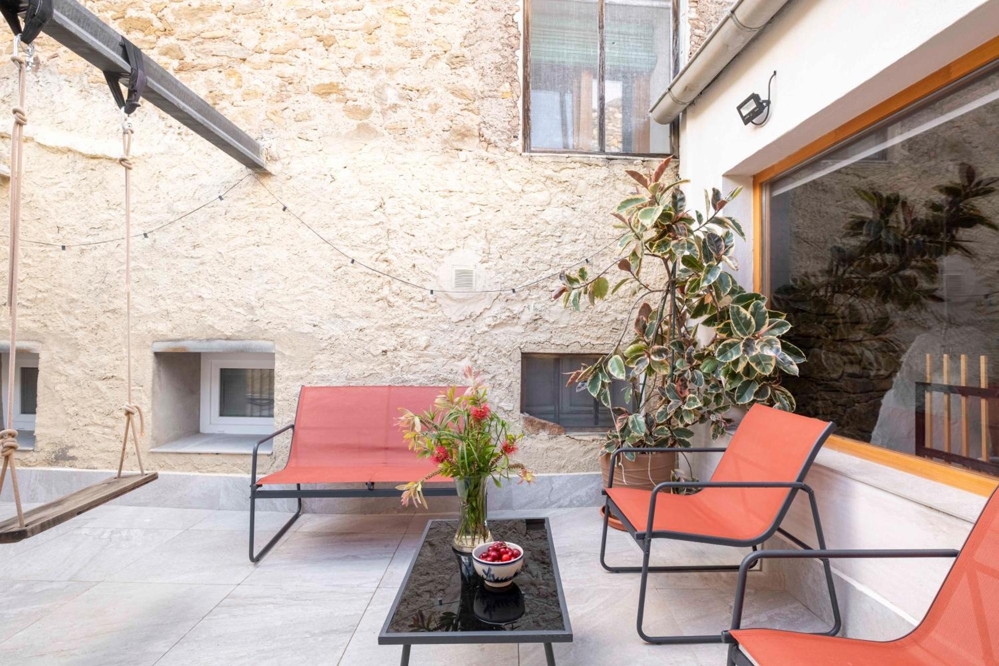 Casa Acollidora I Familiar Amb Jardi I Barbacoa Villa Ager Eksteriør bilde