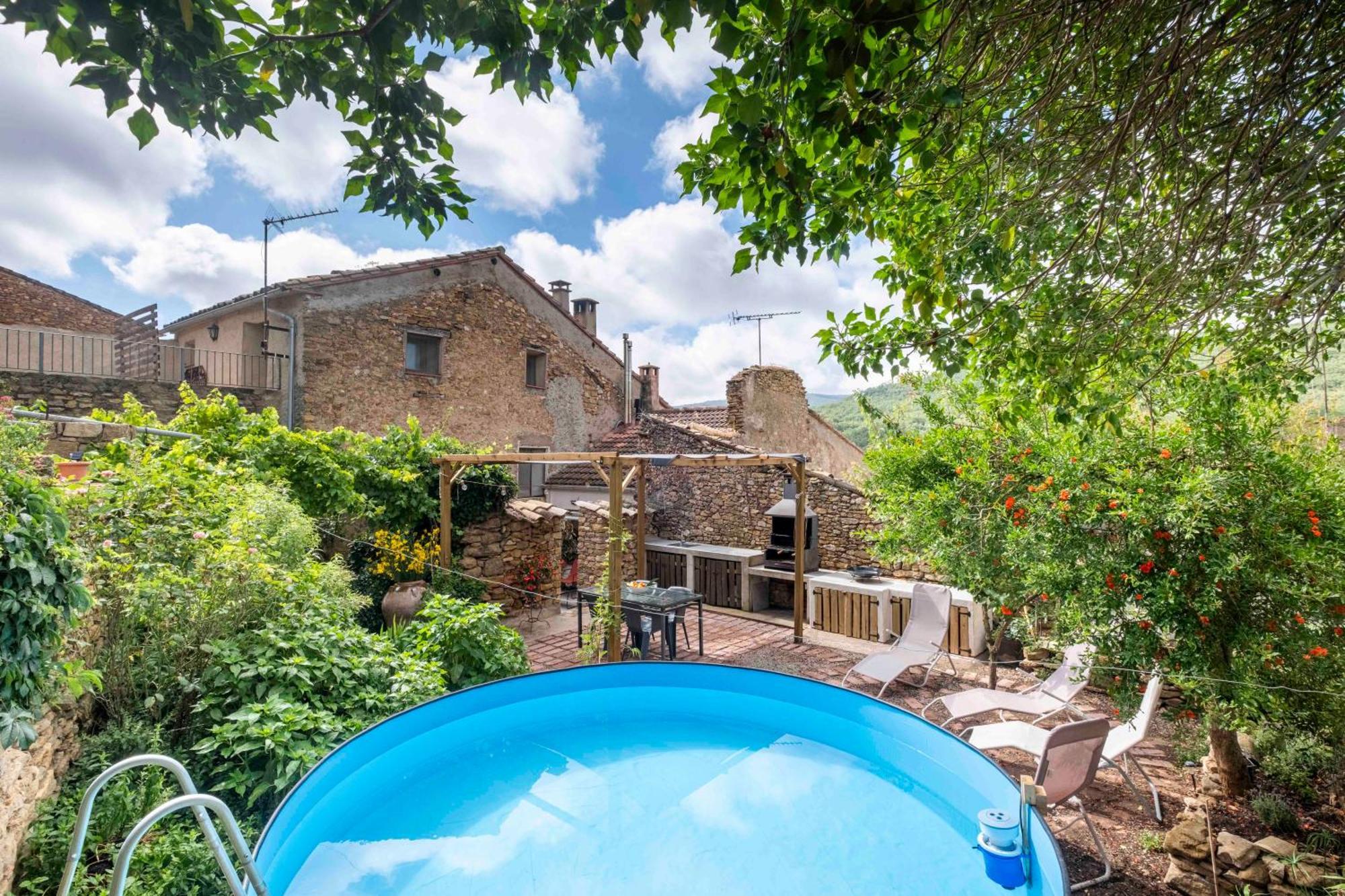 Casa Acollidora I Familiar Amb Jardi I Barbacoa Villa Ager Eksteriør bilde